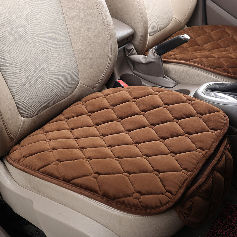 Car Seat Cushion Warming Pad – Anti Slip Plush Comfort Cover