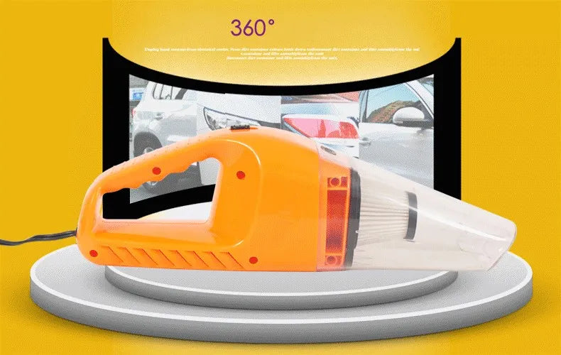 Portable Car Vacuum Cleaner – 120W Powerful Suction