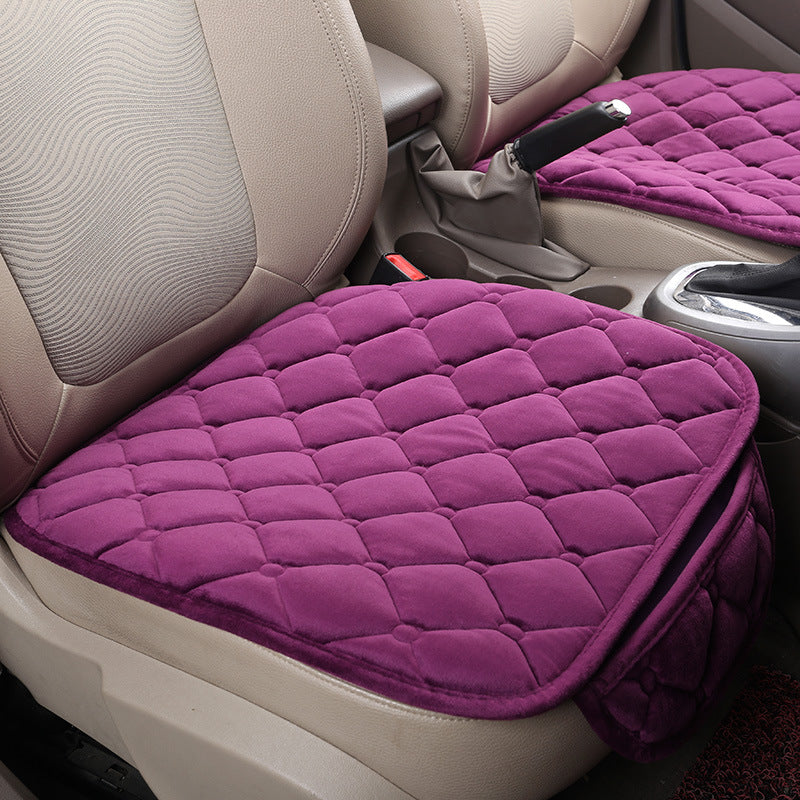 Car Seat Cushion Warming Pad – Anti Slip Plush Comfort Cover