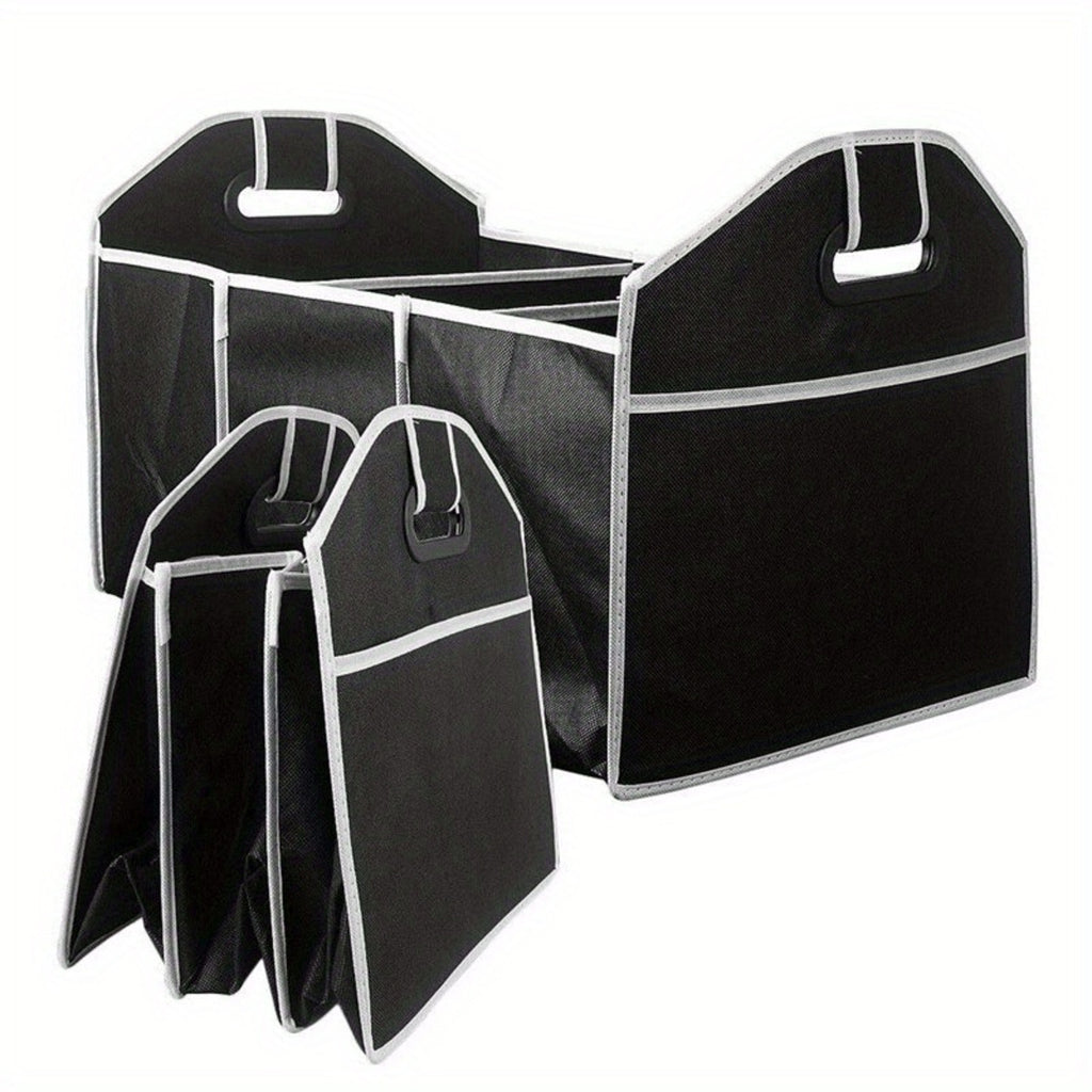Foldable Car Trunk Organizer – Multi Compartment Storage